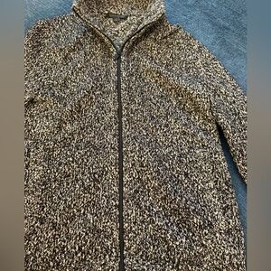 Banana Republic zip sweater in Italian Wool